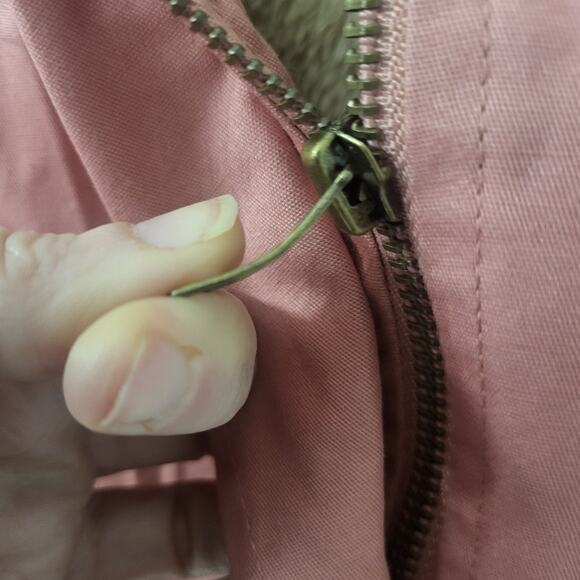 C'Esttoi Mauve Faux Fur Lined Sleeveless Vest/Jacket - Medium - Picture 7 of 9